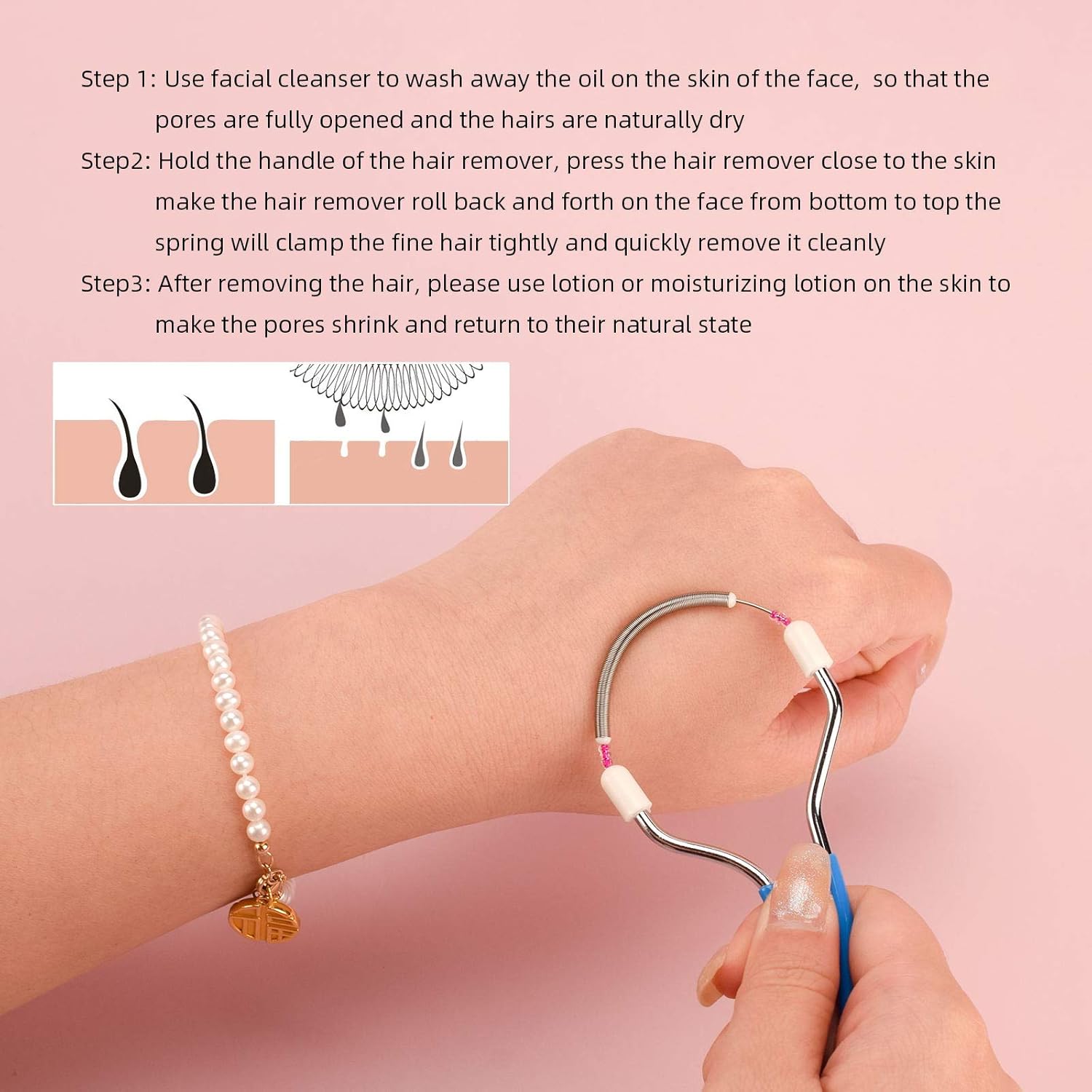 Facial Hair Remover Full View