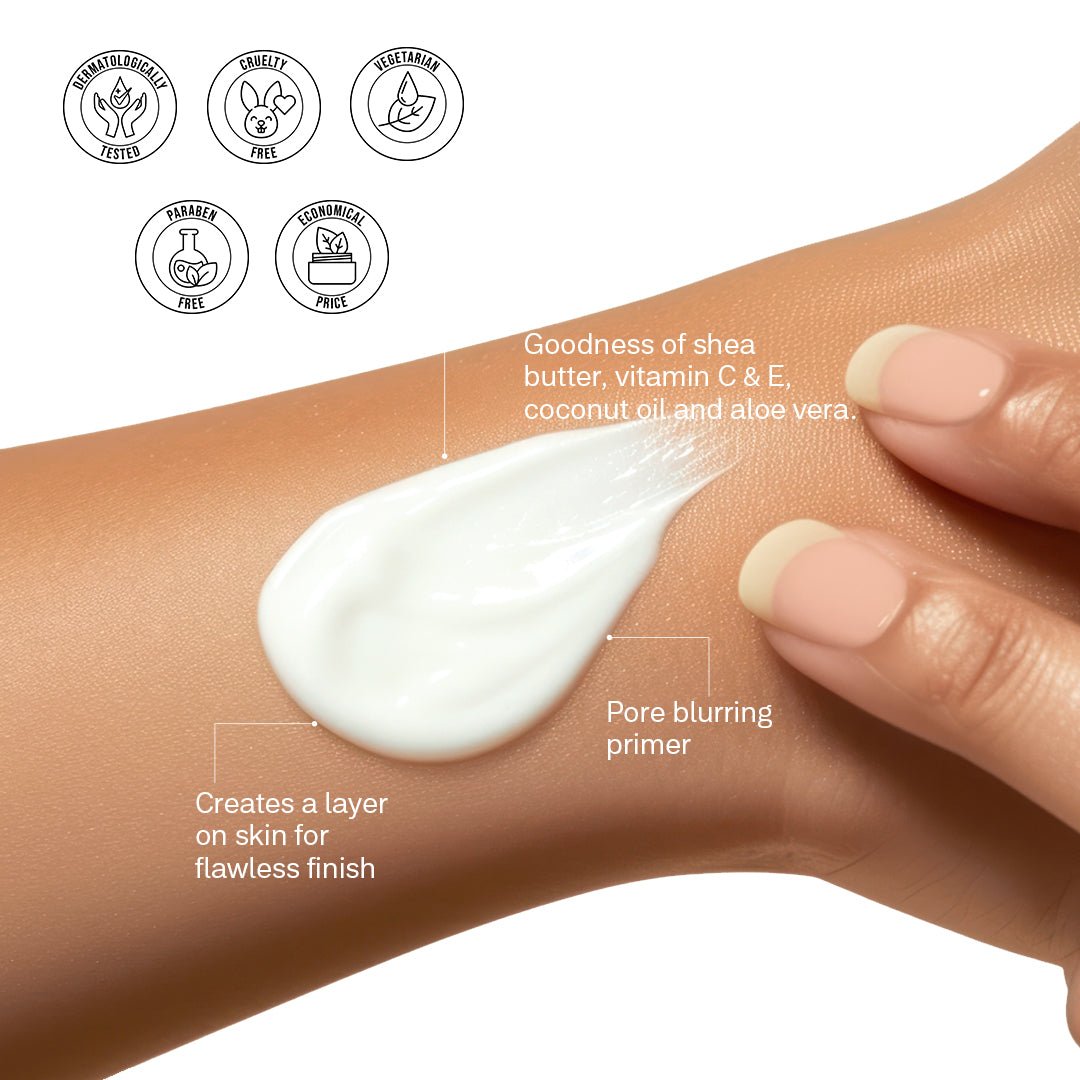 Flicka Silk Touch Concentrate - Primer & Moisturizer (7 Days Return)