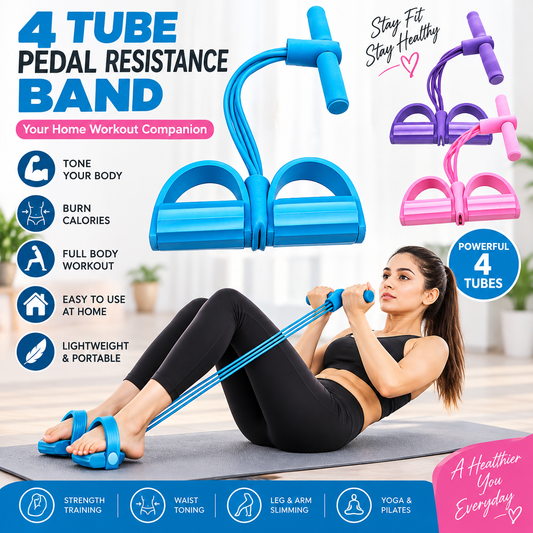 Rubber Pull Tummy Trimmer Waist Trimmer Abs Exerciser
