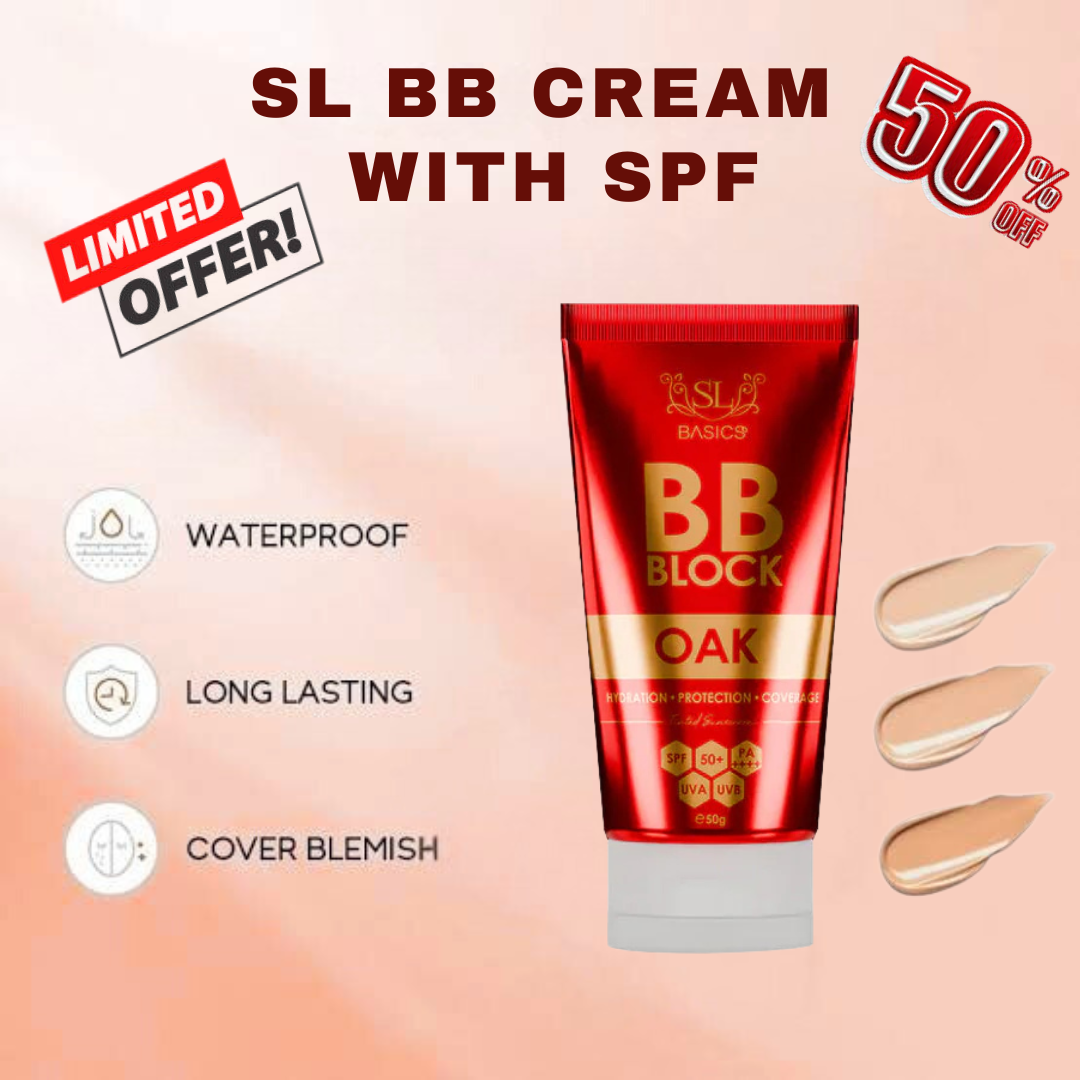 SL BB Cream with SPF - Lightweight Foundation & Skin Protector