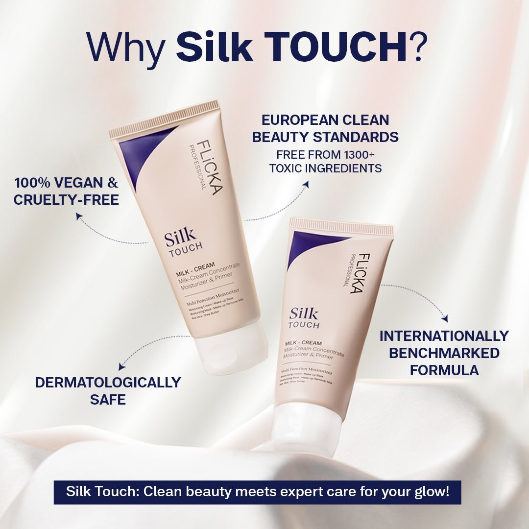 Flicka Silk Touch Concentrate - Primer & Moisturizer (7 Days Return)