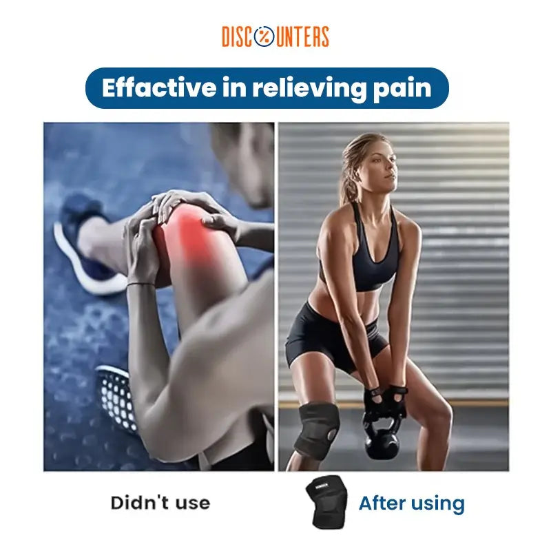 Adjustable Knee Cap Support Brace - Pain Relief for Knee Joint