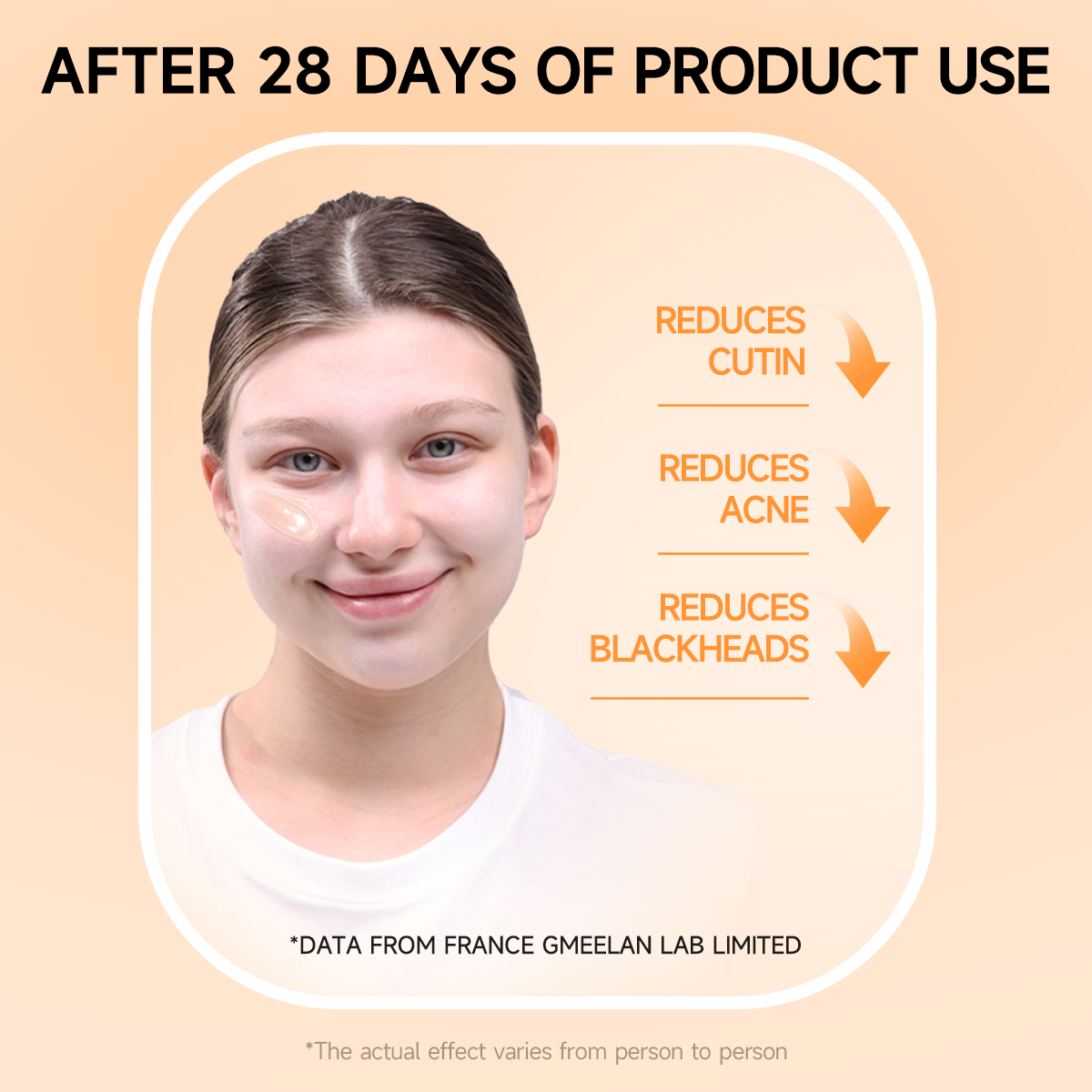 Gmeelan Orange Enzyme Exfoliating Brightening Gel 50g - Face Scrub